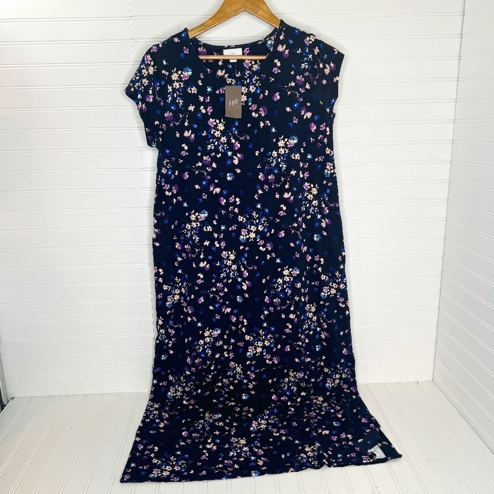 NWT J Jill Elevated Maxi T Shirt Dress Small